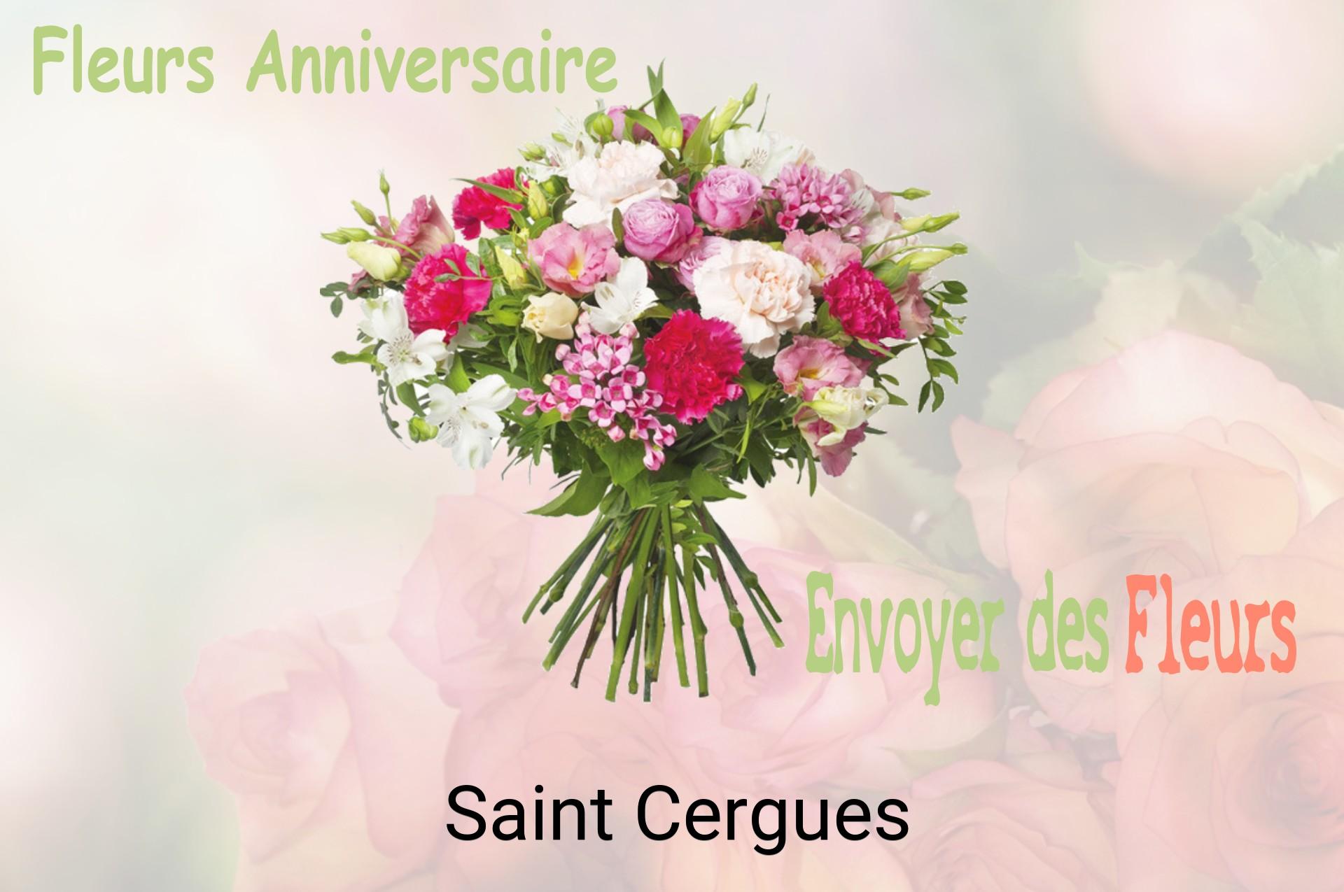 Bouquet de fleurs d’anniversaire livré à Saint-Cergues